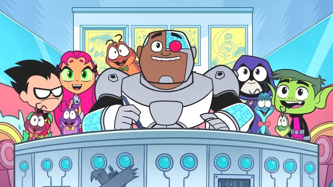 Os Jovens Titãs Assistem A Space Jam (2021)