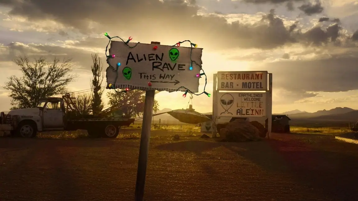 Cena da série Desastre Total Storm Area 51