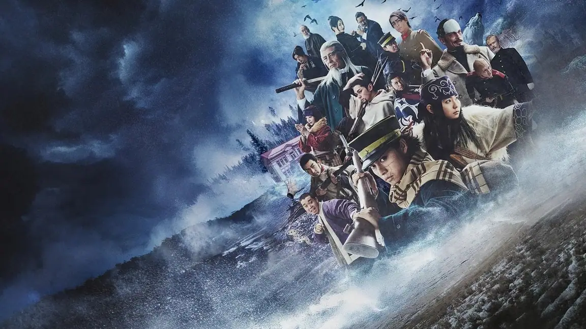 Cena da série Golden Kamuy A Caca aos Prisioneiros em Hokkaido