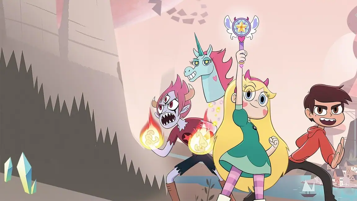 Cena da série Star vs. As Forças do Mal