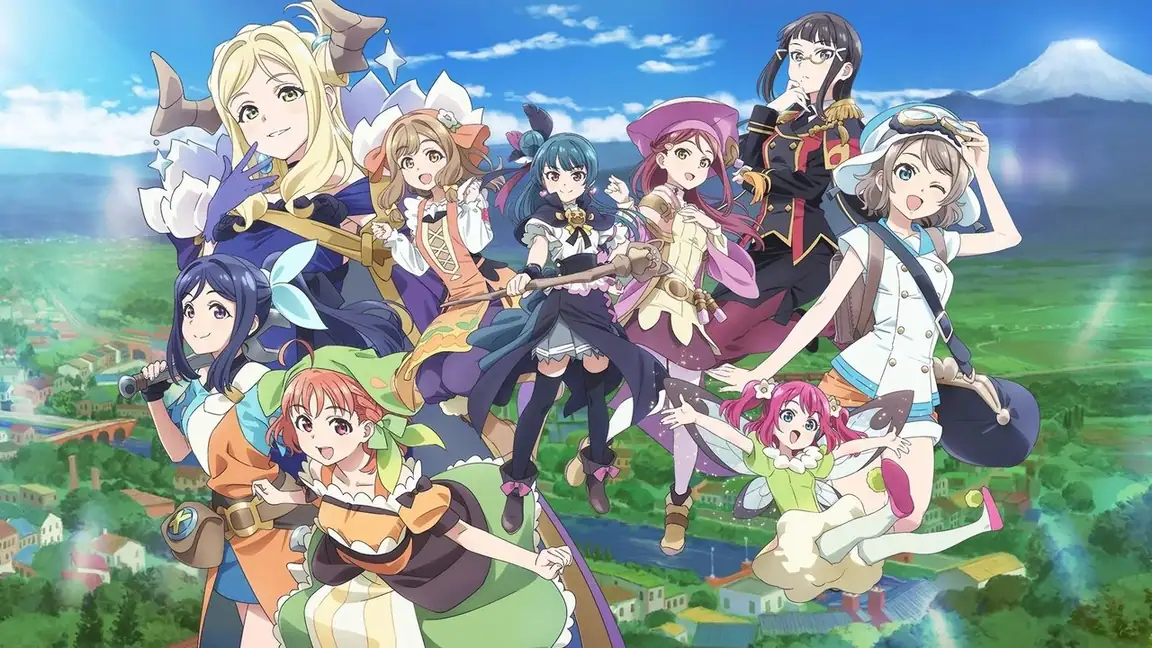 Cena da série YOHANE THE PARHELION SUNSHINE in the MIRROR