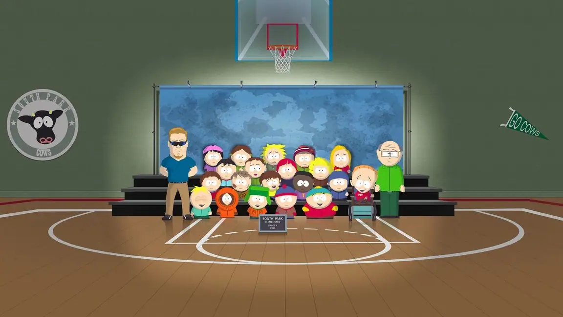 Cena da série South Park