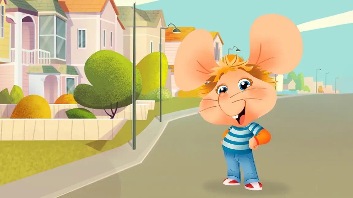 Cena da série Topo Gigio
