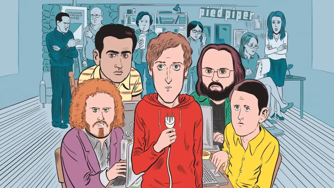 Cena da série Silicon Valley