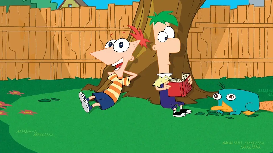 Cena da série Phineas e Ferb