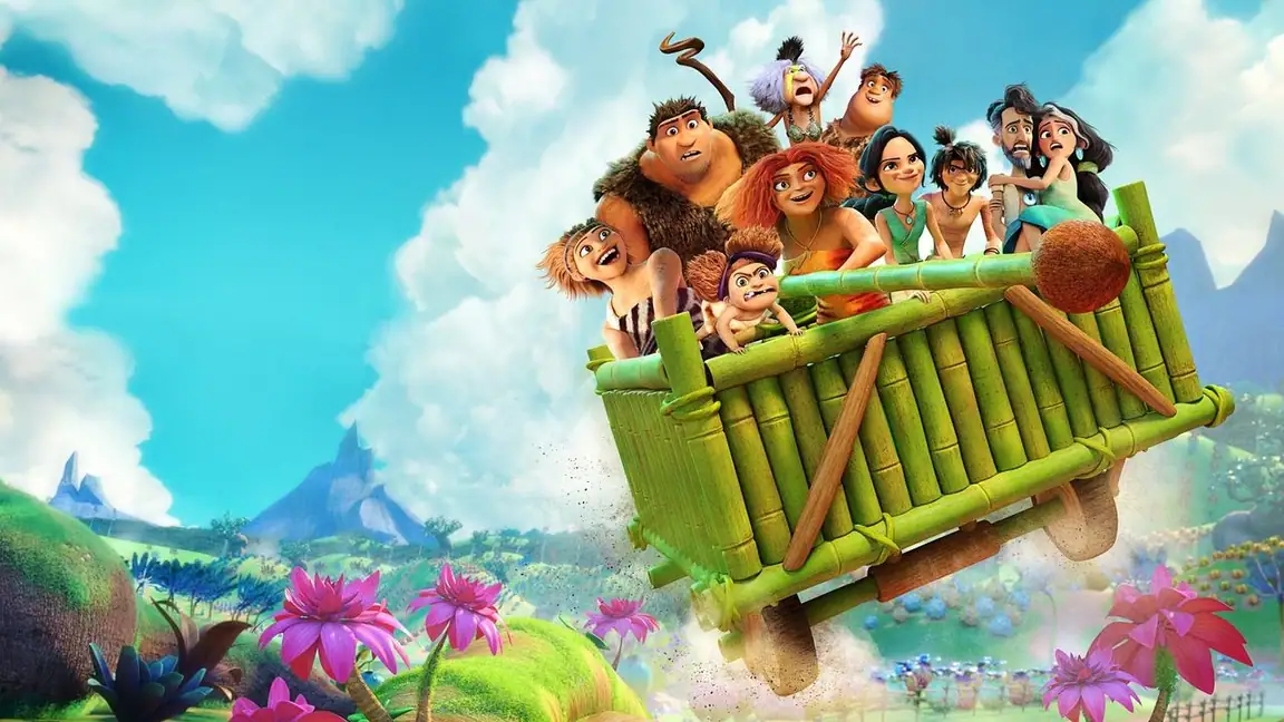 Cena da série A Árvore Familiar dos Croods