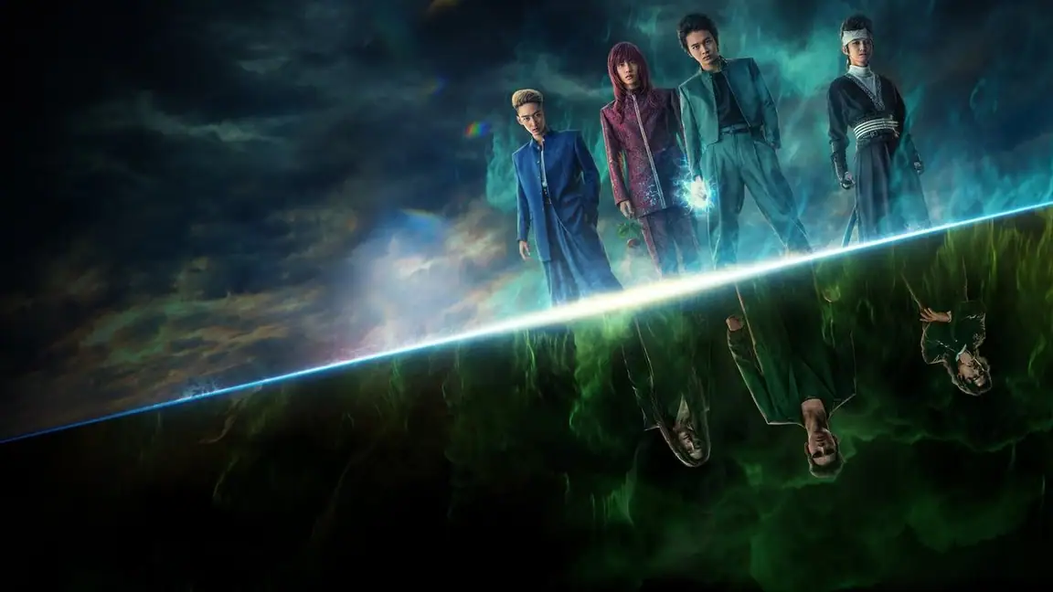 Cena da série Yu Yu Hakusho