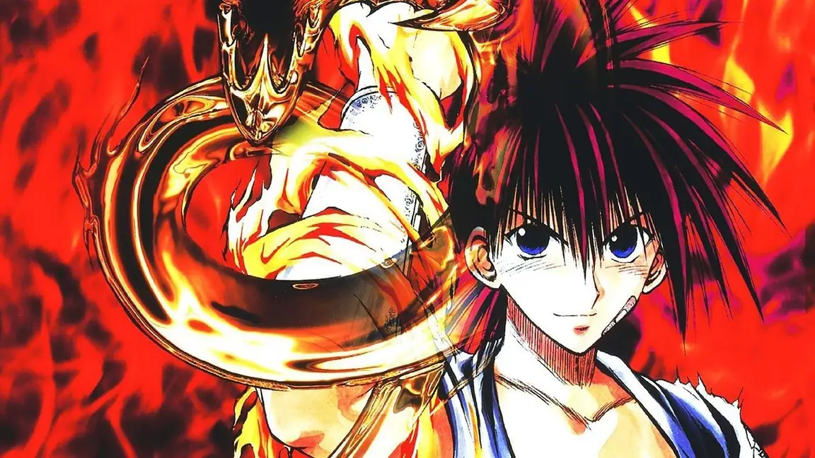 Cena da série A Chama de Recca