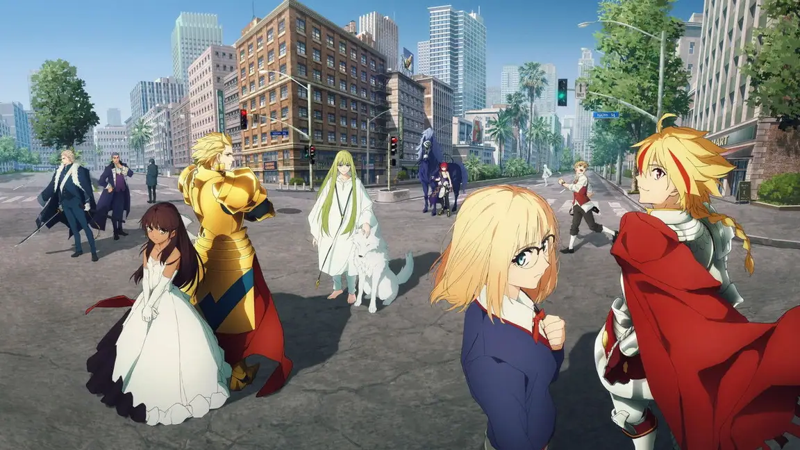 Cena da série Fate Strange Fake