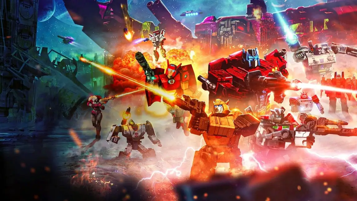 Cena da série Transformers: War for Cybertron: O Nascer da Terra
