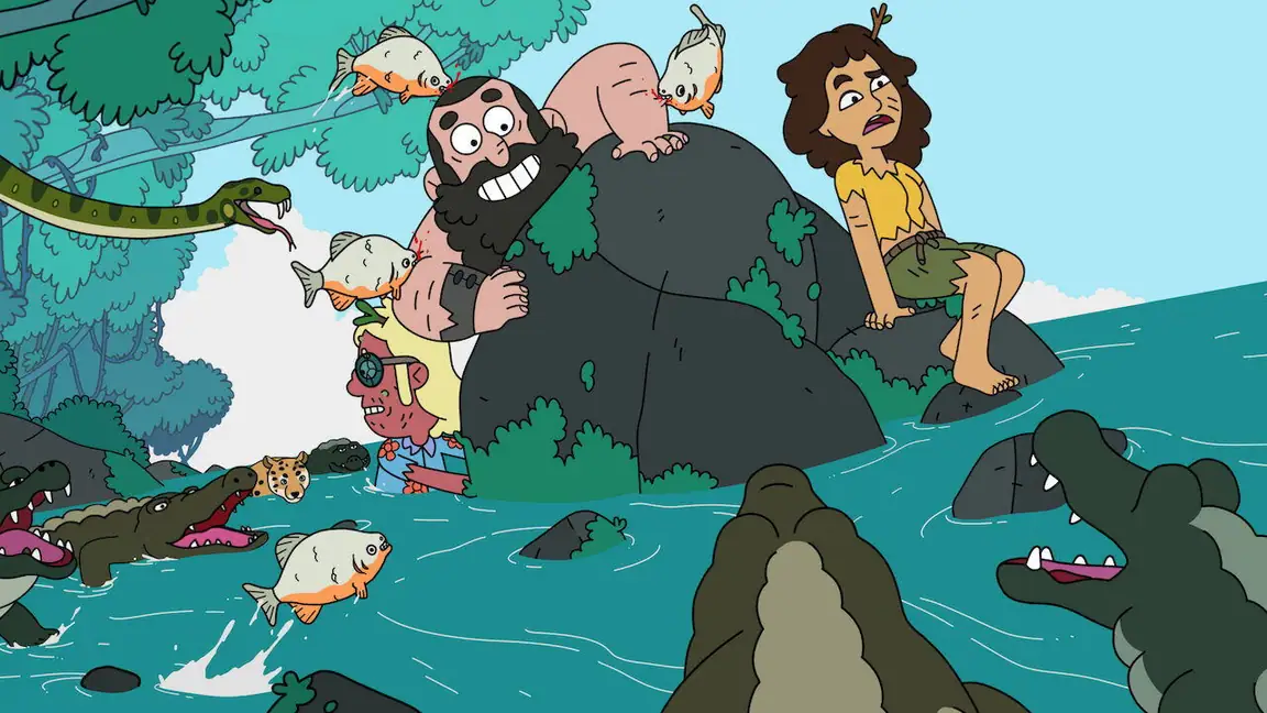 Cena da série O Desconhecido Mundo Animal