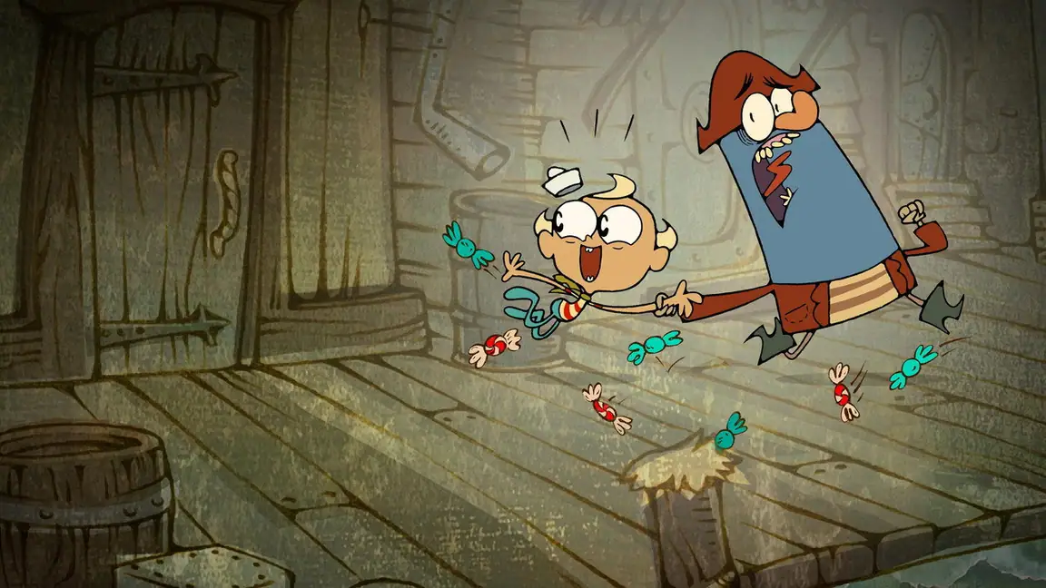 Cena da série As Trapalhadas de Flapjack