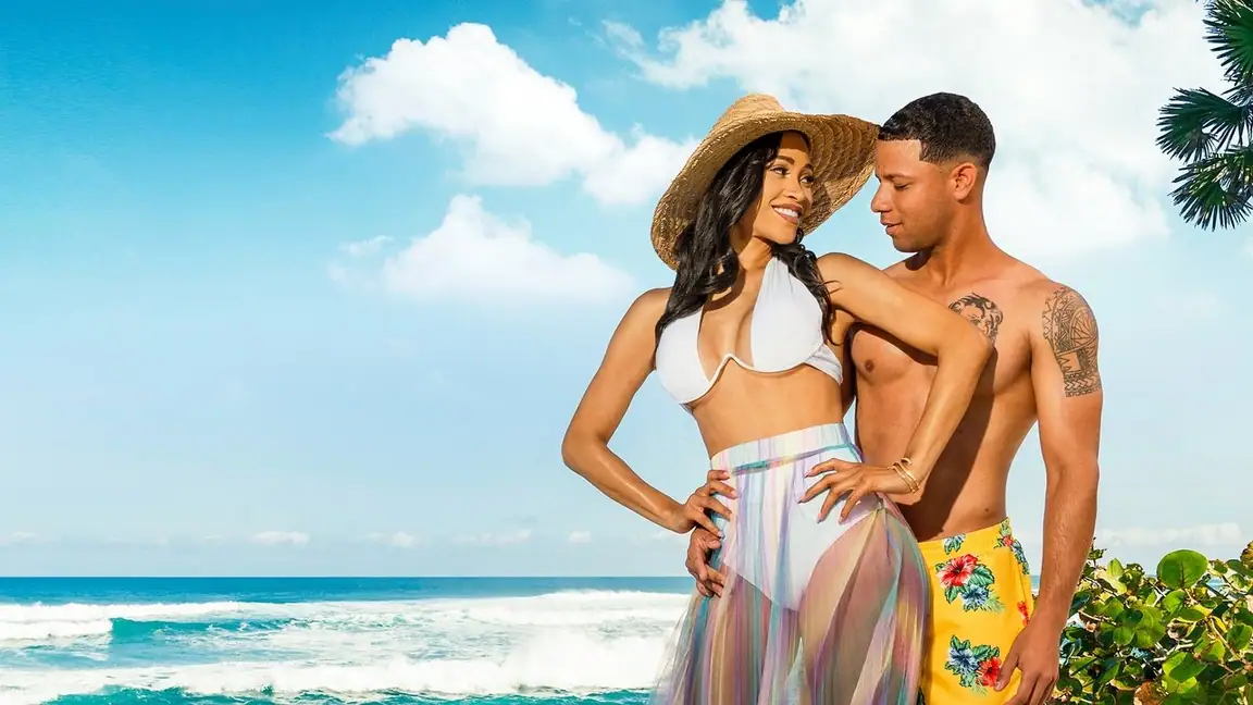 Cena da série Amor no Caribe Rumo aos 90 Dias
