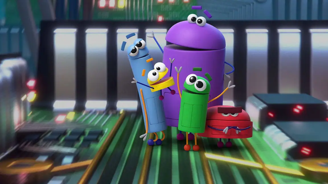 Cena da série Pergunte Aos StoryBots