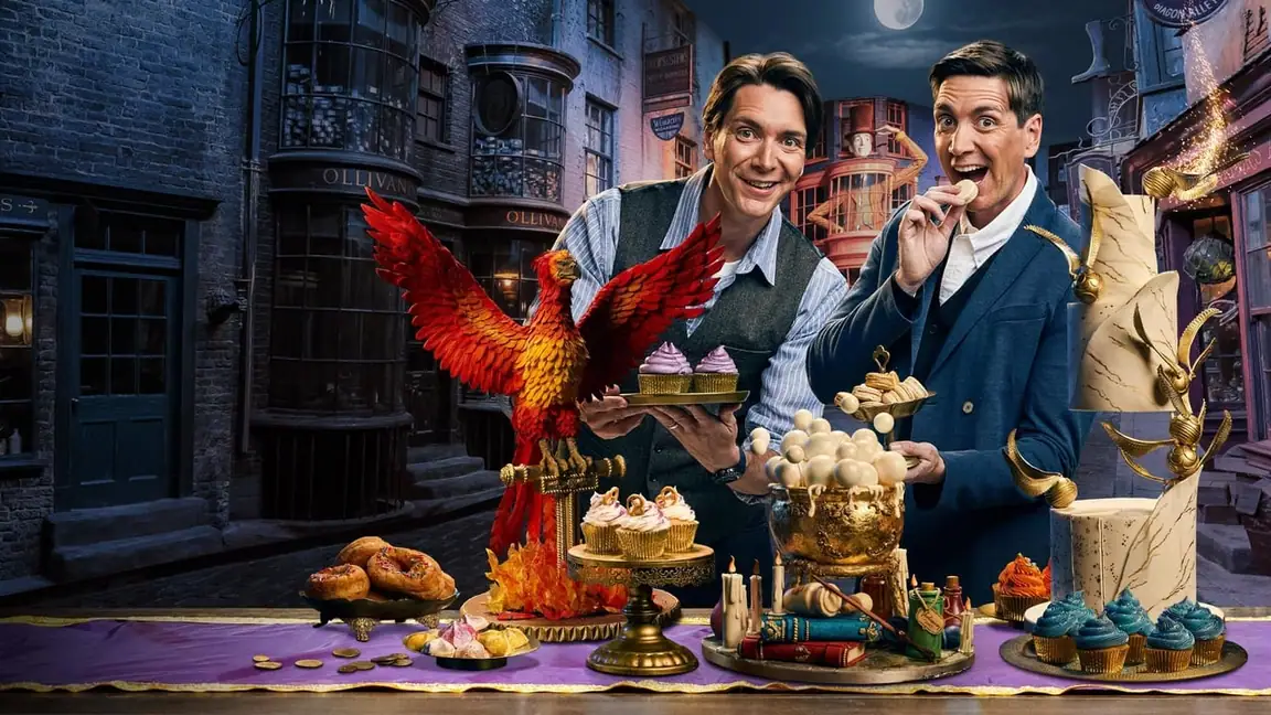 Cena da série Harry Potter Bruxos da Confeitaria