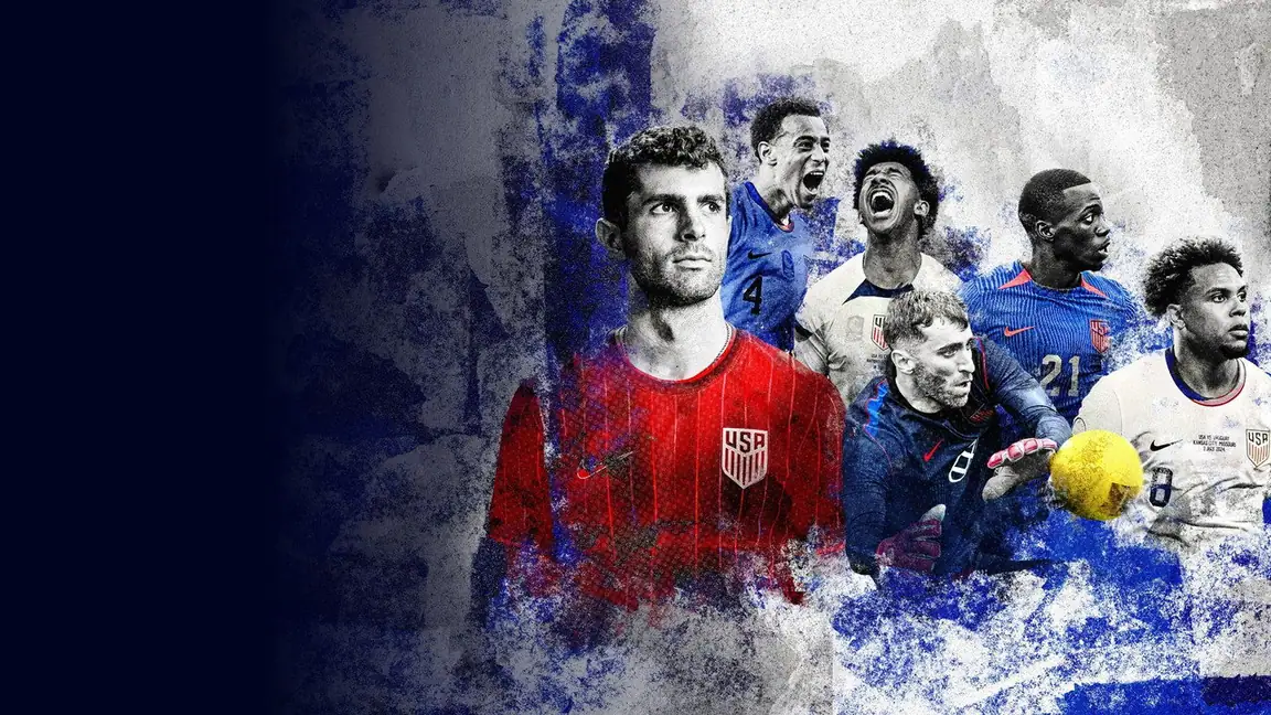 Cena da série Estados Unidos Contra o Mundo Quatro Anos Com a Selecao Masculina de Futebol