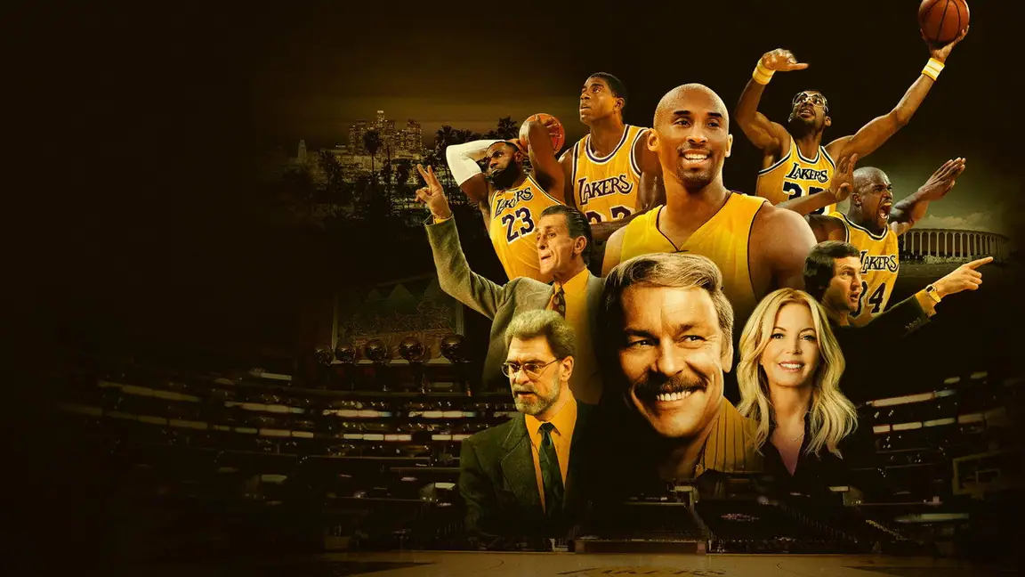 Cena da série Legacy: A Verdadeira História dos Lakers