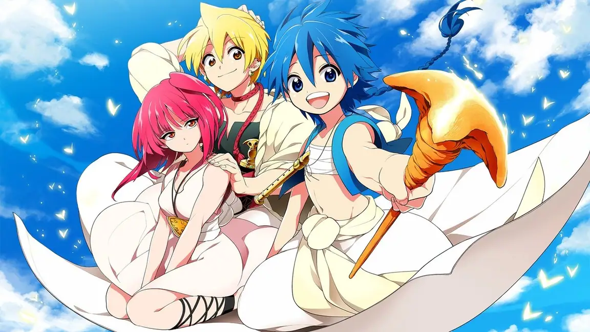 Cena da série Magi