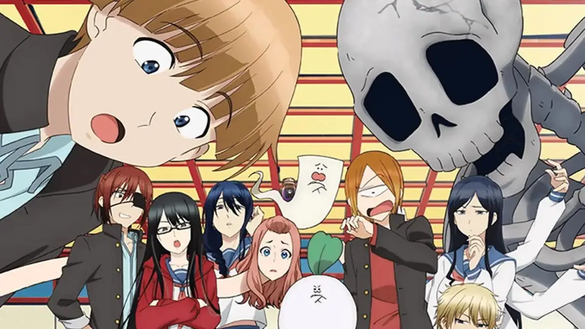 Cena da série A Terrified Teacher at Ghoul School