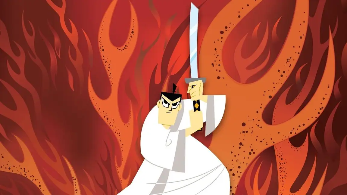 Cena da série Samurai Jack