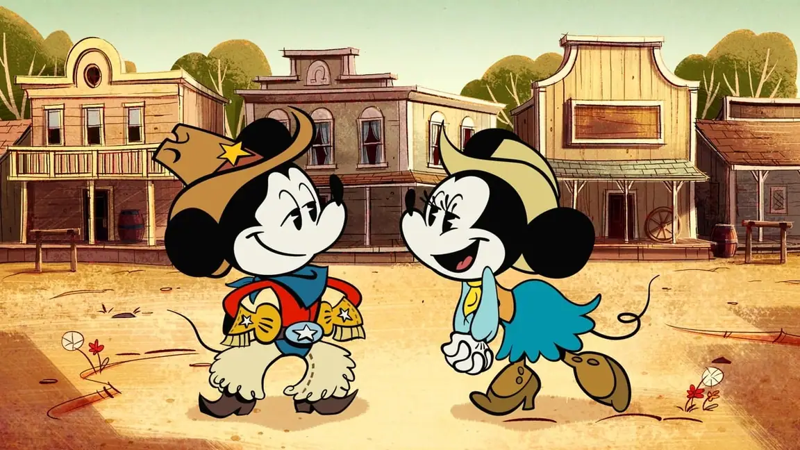 Cena da série O Mundo Maravilhoso de Mickey Mouse