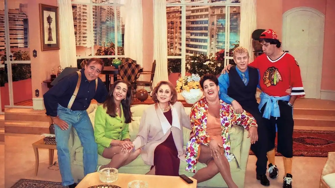 Cena da série Sai de Baixo