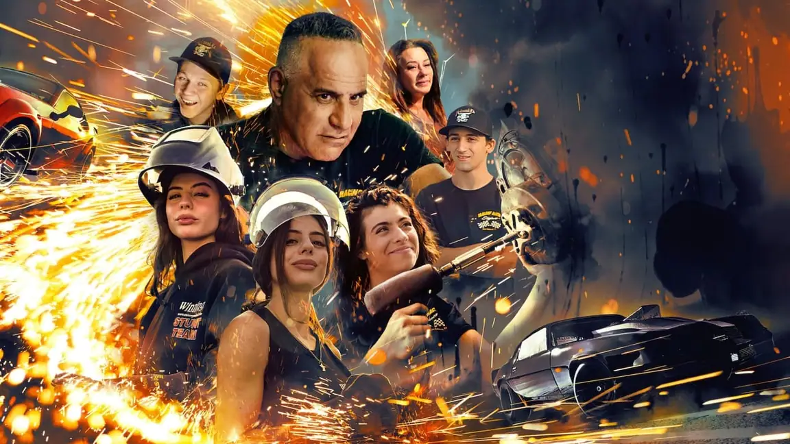Cena da série Mecânica em Família