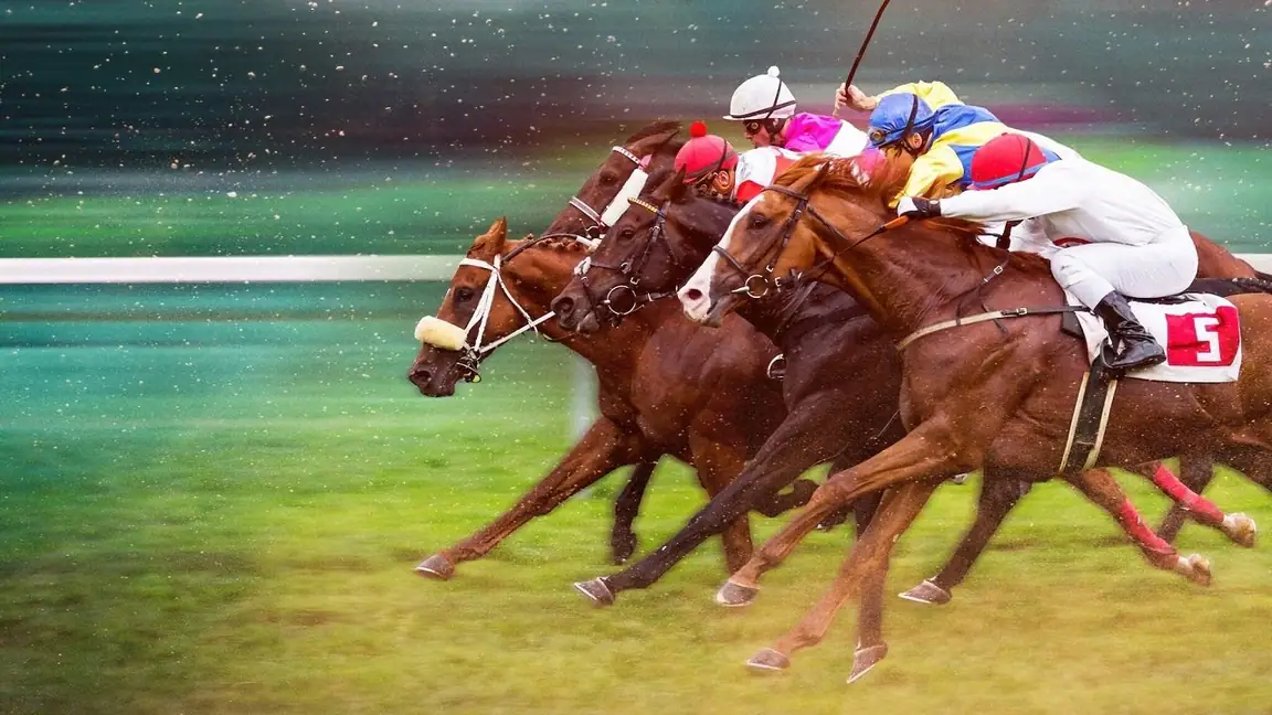 Cena da série Corrida pela Coroa