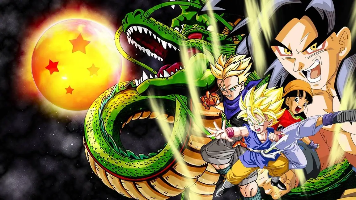 Cena da série Dragon Ball GT