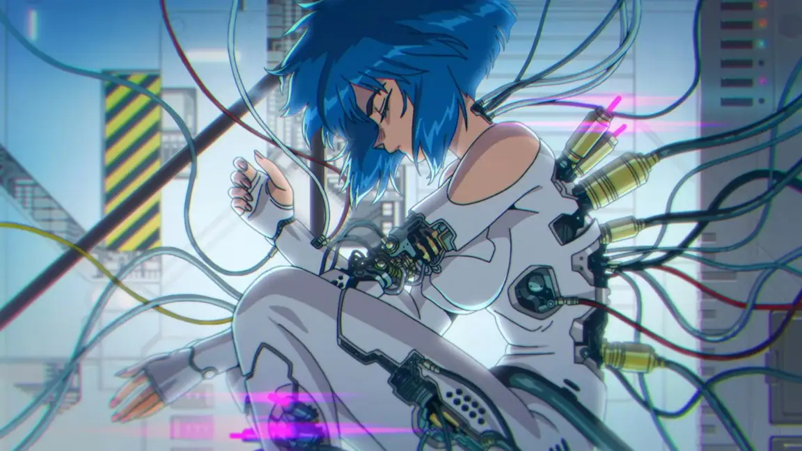 Cena da série THE GHOST IN THE SHELL