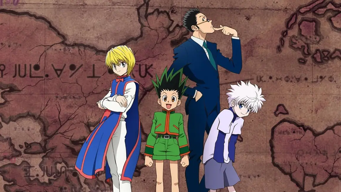 Cena da série Hunter x Hunter