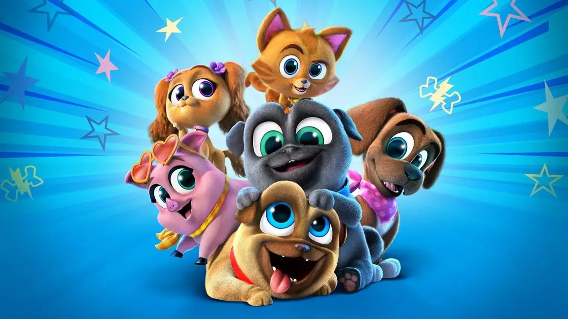 Cena da série Puppy Dog Pals