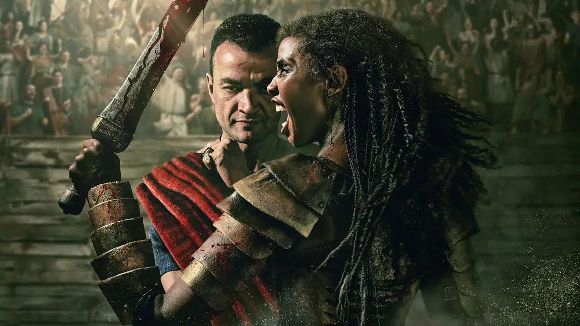 Cena da série Spartacus House of Ashur