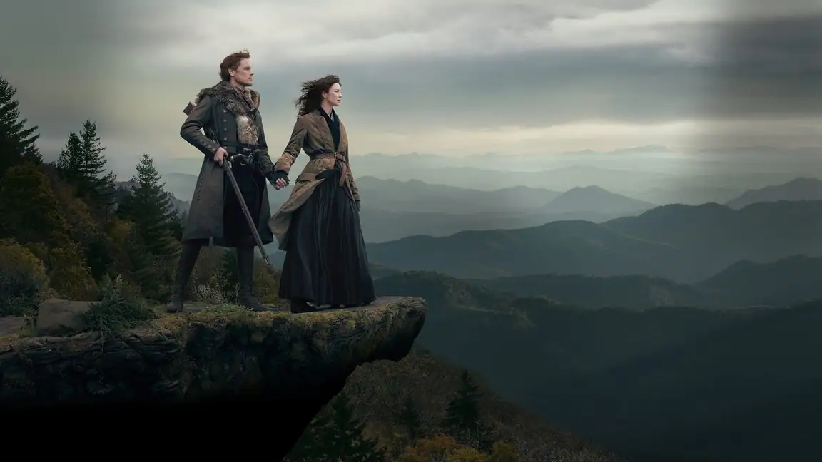 Cena da série Outlander
