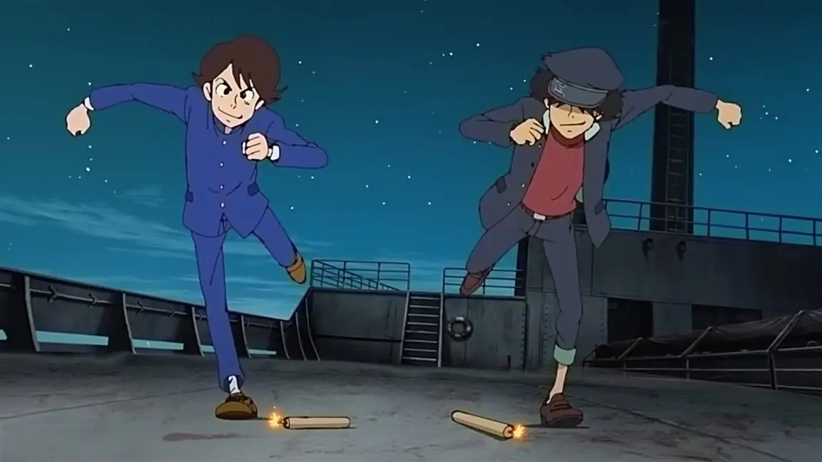 Cena da série Lupin Zero