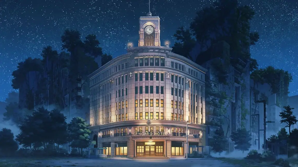 Cena da série Apocalypse Hotel