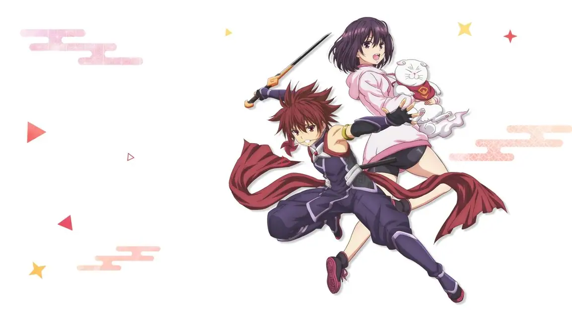 Cena da série Ayakashi Triangle