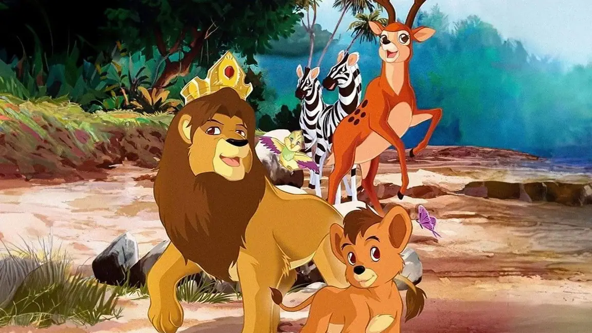 Cena da série Simba O Rei Leao