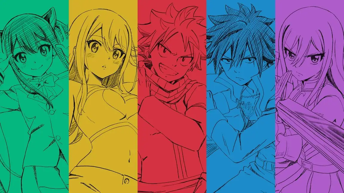 Cena da série FAIRY TAIL 100 YEARS QUEST