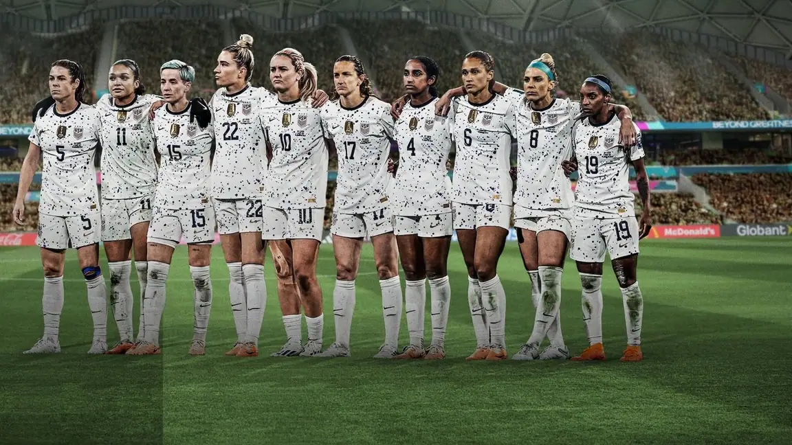 Cena da série A Selecao dos EUA na Copa do Mundo Feminina