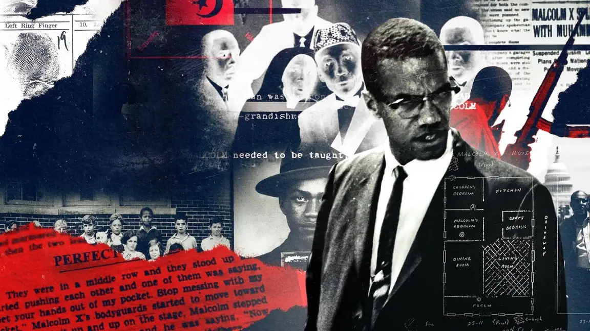 Cena da série Quem Matou Malcolm X