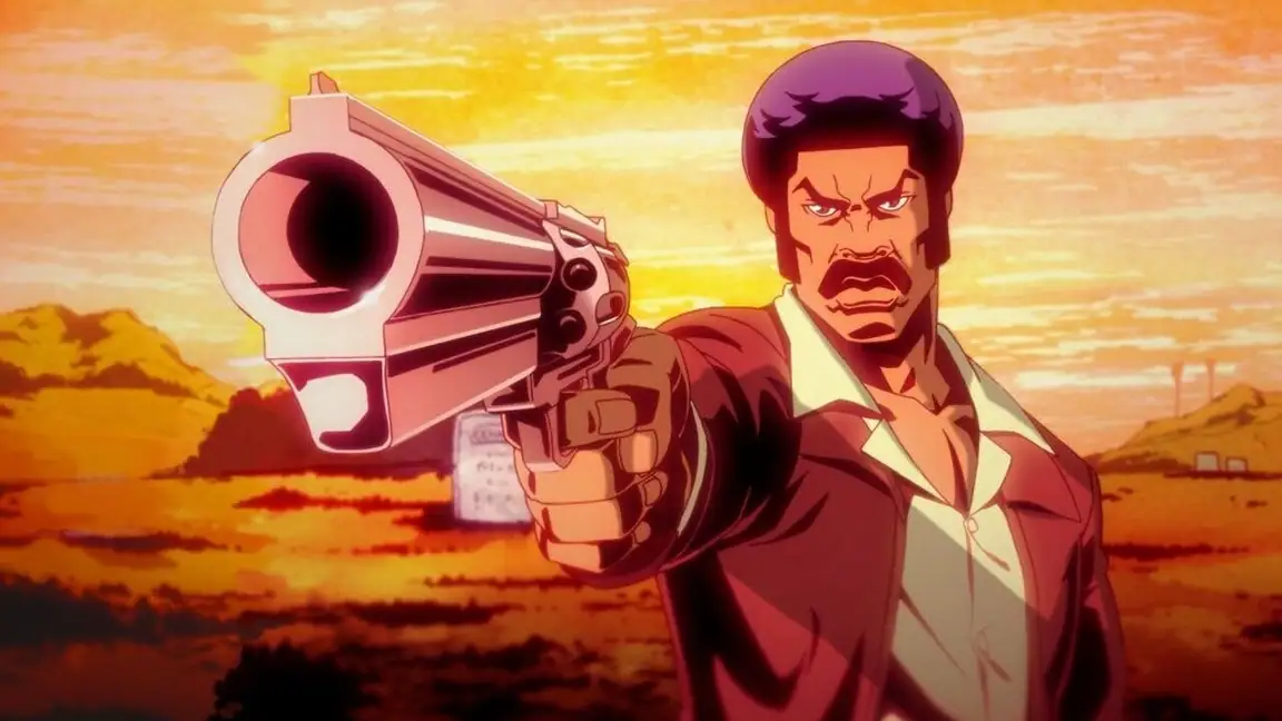 Cena da série Black Dynamite