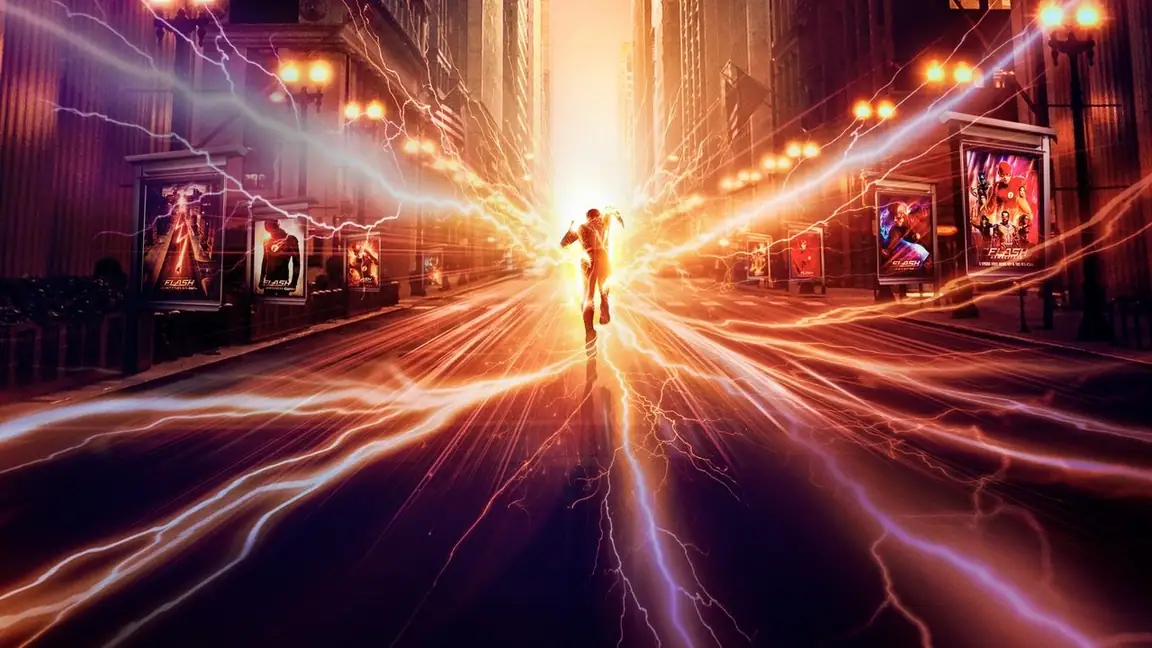 Cena da série Flash