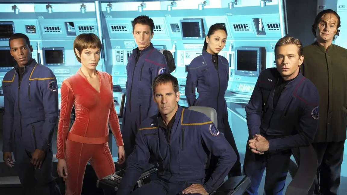 Cena da série Jornada nas Estrelas: Enterprise