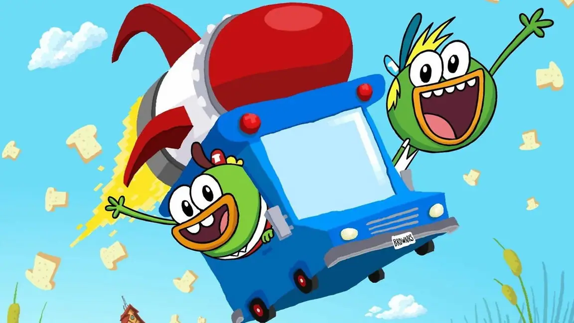 Cena da série Breadwinners