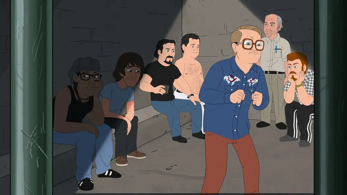 Cena da série Trailer Park Boys The Animated Series