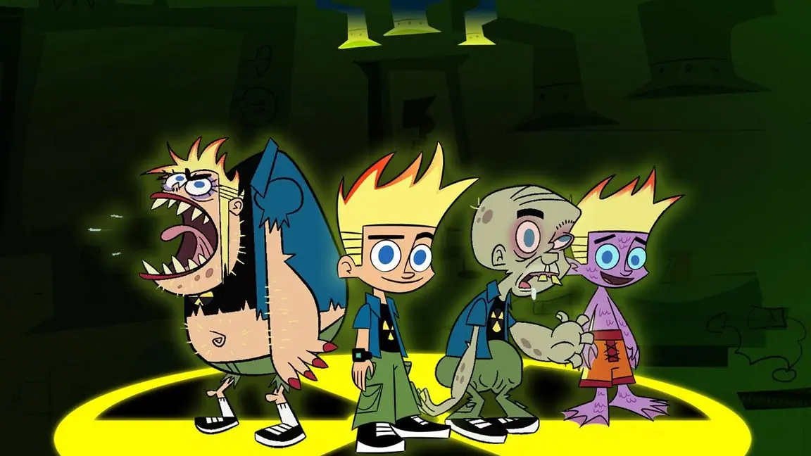 Cena da série Johnny Test