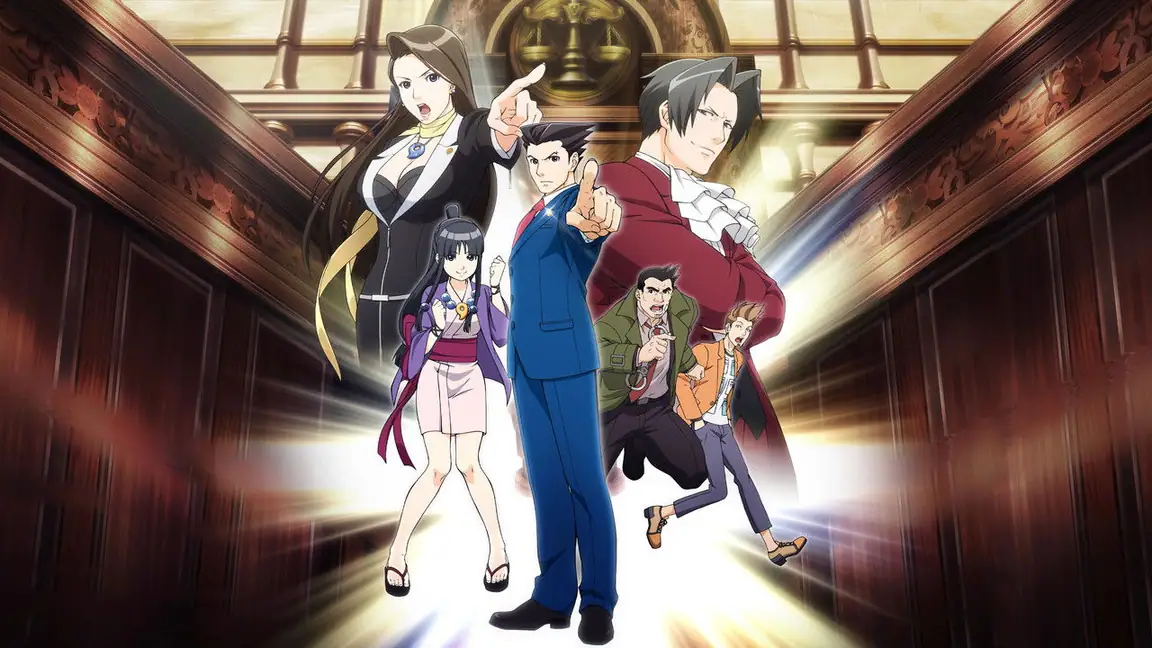 Cena da série Ace Attorney