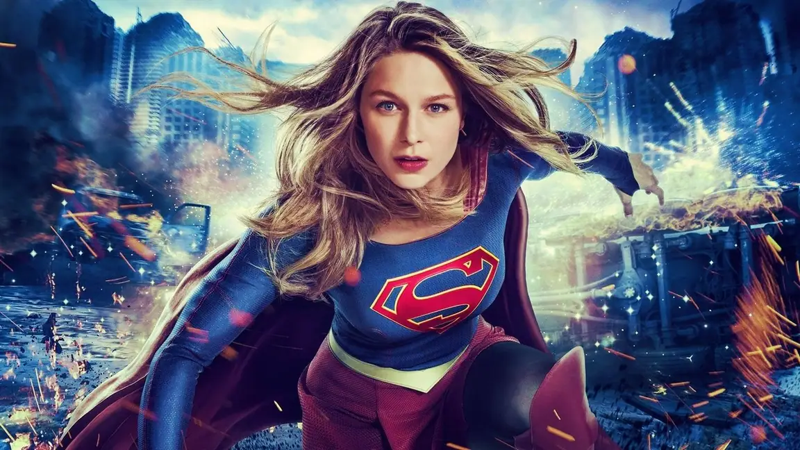 Cena da série Supergirl