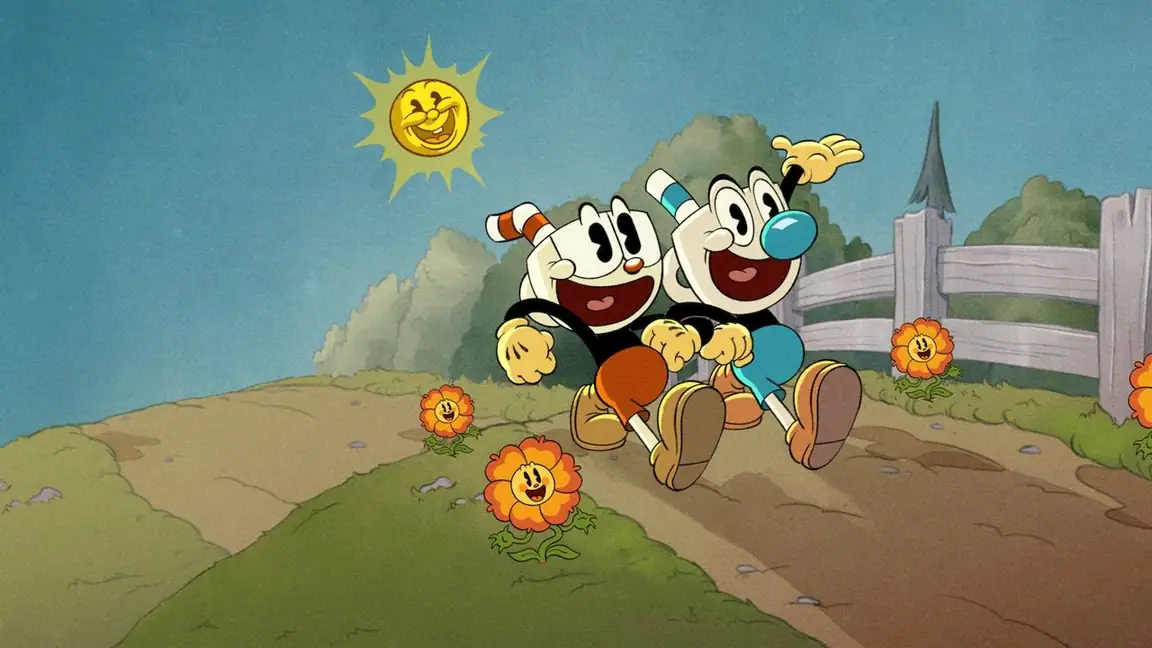 Cena da série Cuphead: A Série